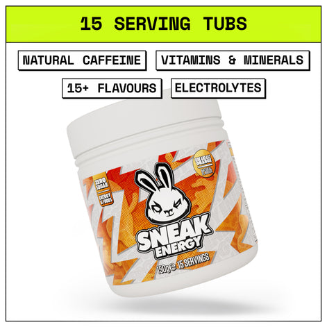 Sneak Energy 15 Serving Tubs
