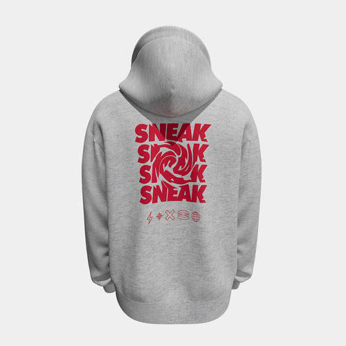 SNEAK HOODIE - GREY