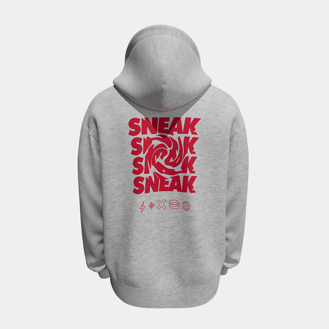 SNEAK HOODIE - GREY